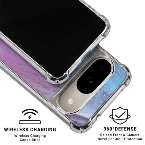 Space Marble Google Pixel 10 Clear Case